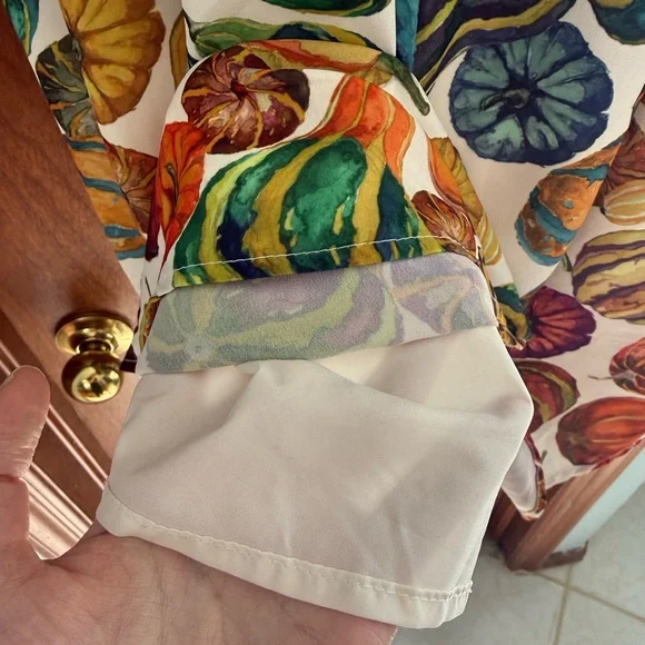 ModCloth Pumpkin Gourd Dress-Size L - Picture 7 of 10